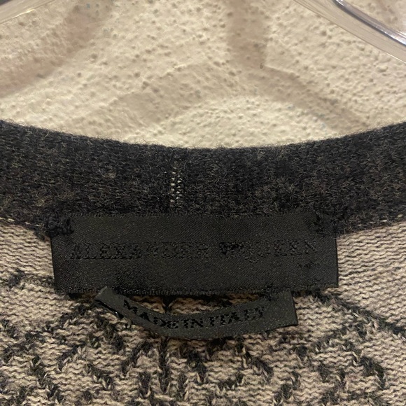 Alexander McQueen Wool Skull Cardigan Size Medium - Picture 3 of 5